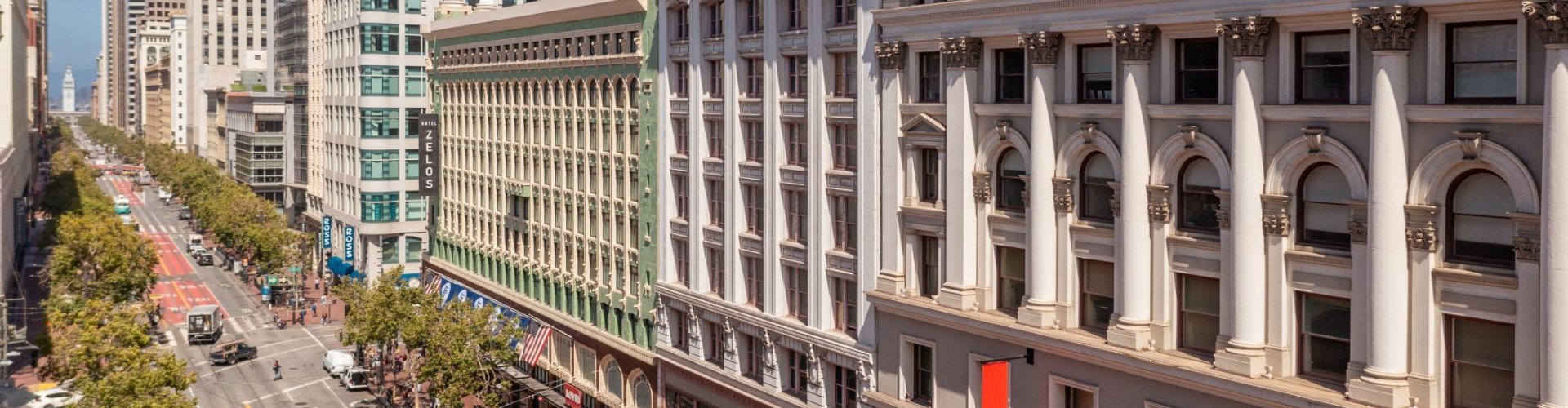 San Francisco cityscape and landmarks