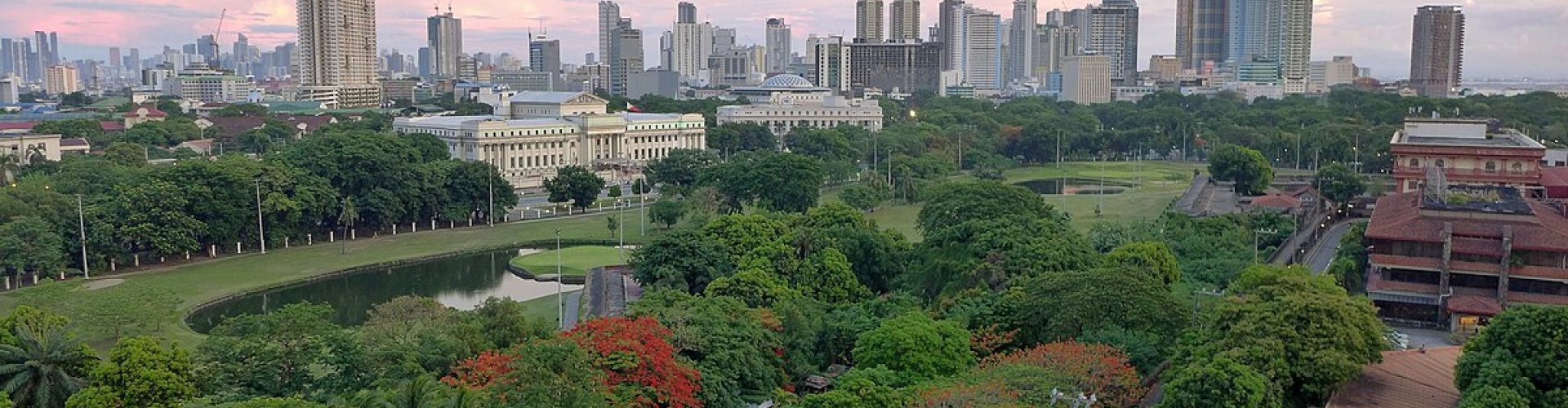 Scenic view of Manila, PH