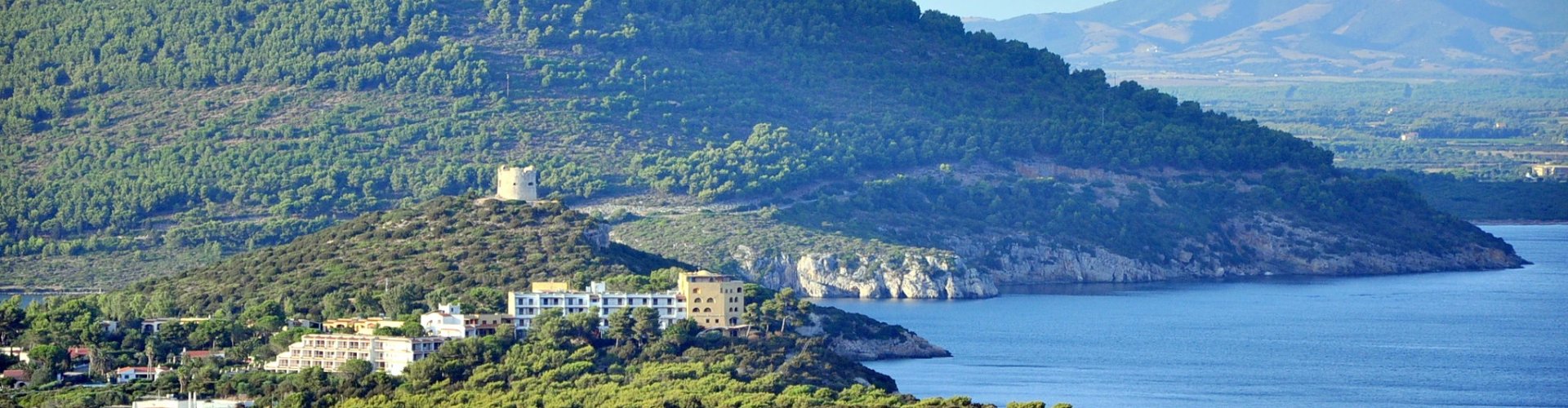 Historical street scene in Sassari