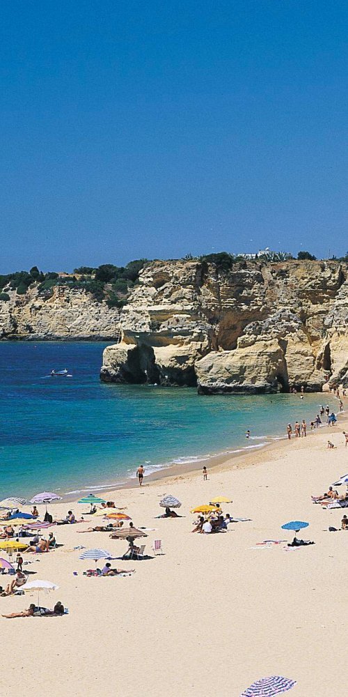 Historic street in Armacao De Pera