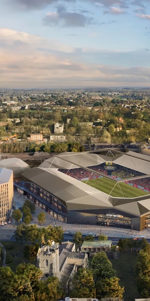 Historic street in Luton