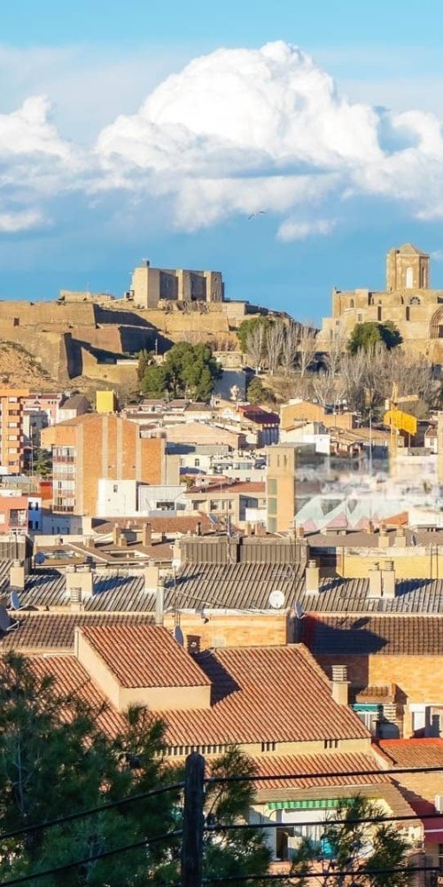 Historic tram in Lleida
