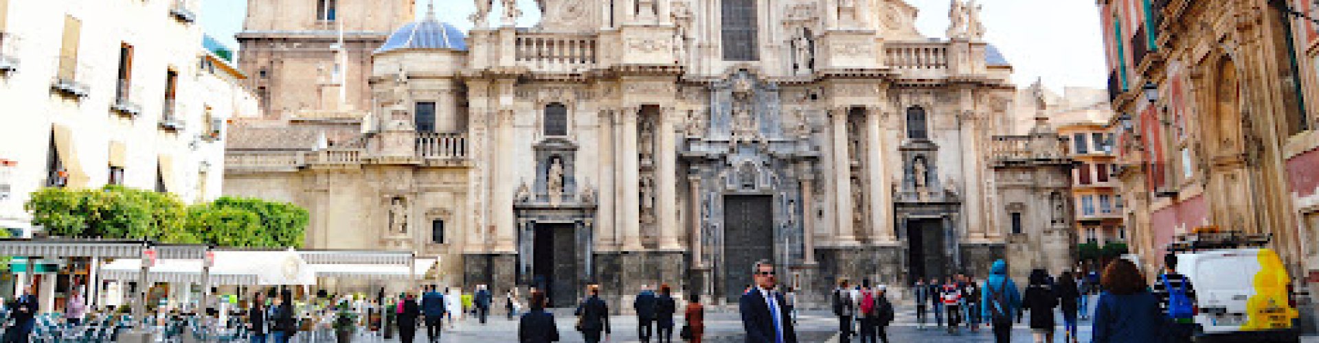 Sunset over Molina de Segura historic district