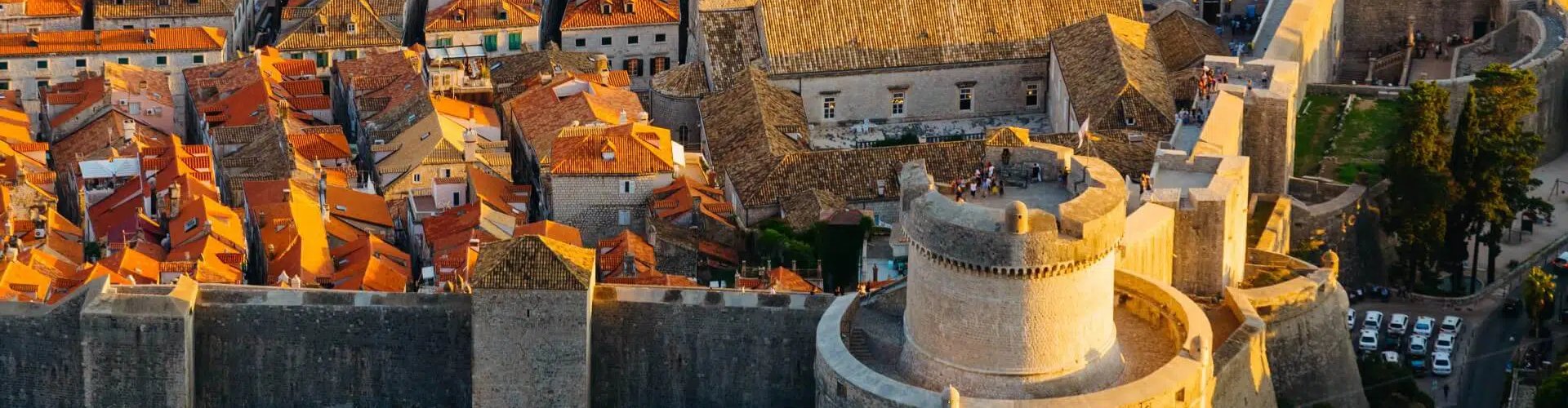 Cultural scene in Dubrovnik, HR