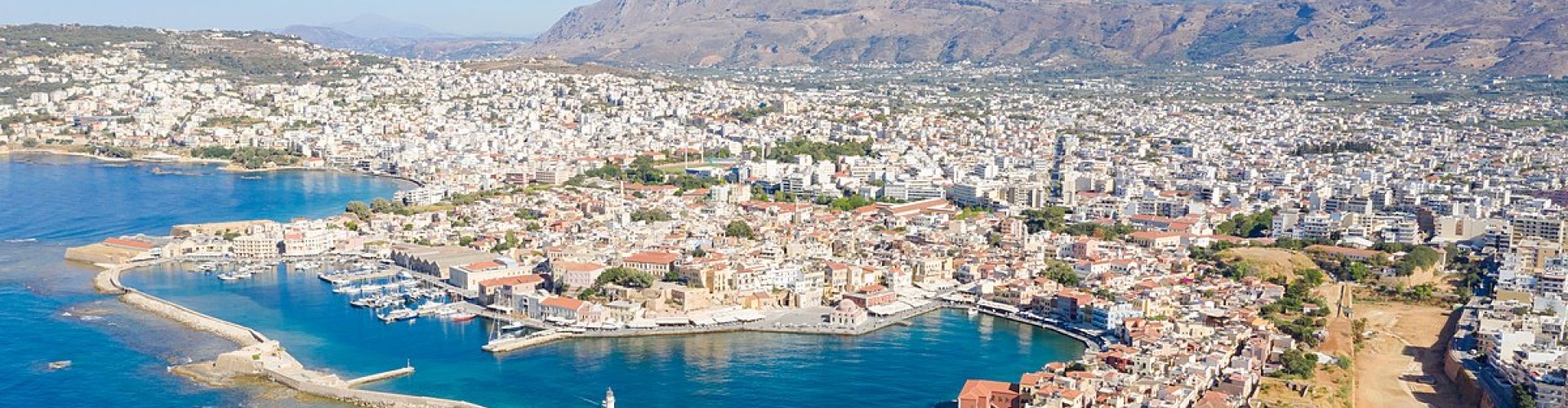 Sunset over the Venetian Harbour, Chania