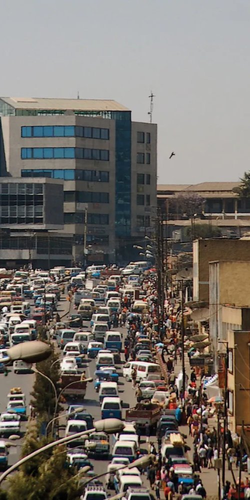 Historic Street in Addis Ababa