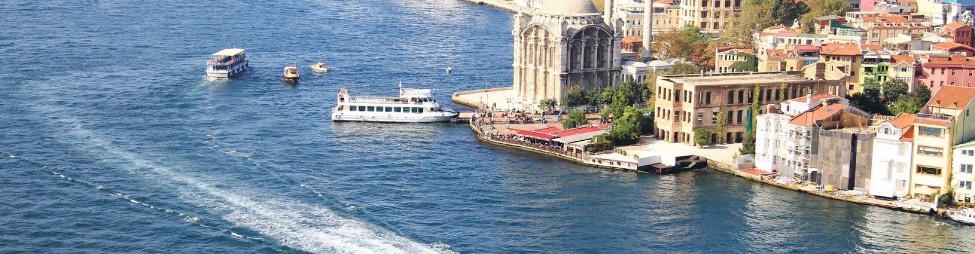 Panoramic View of Istanbul Bosphorus