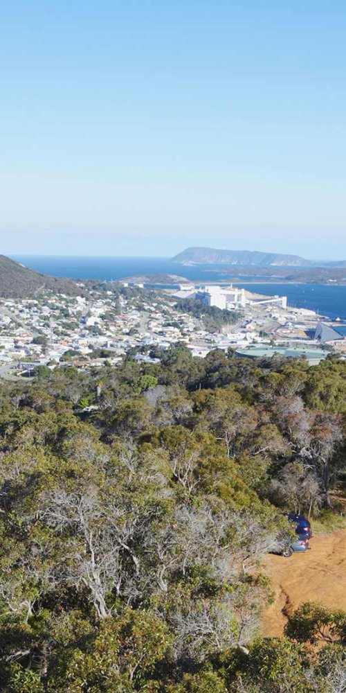 Historic street in Albany