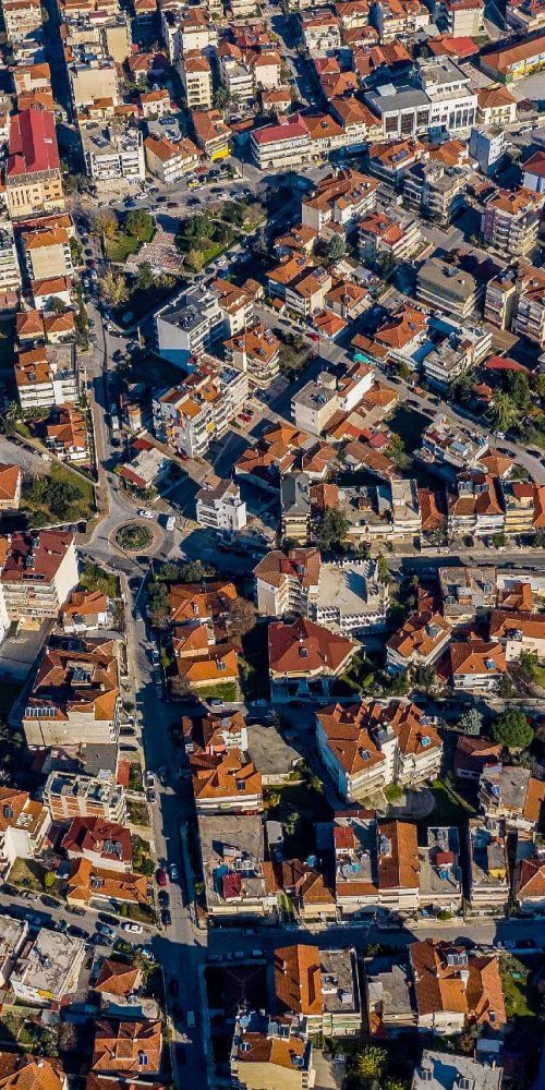Street view in Kateríni, GR