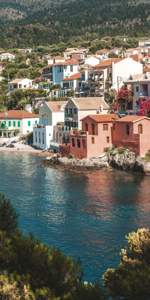 Historic streets in Kefalonia