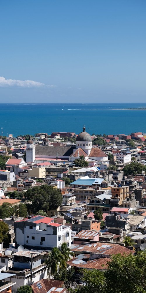 Historic street in Cap Haitien