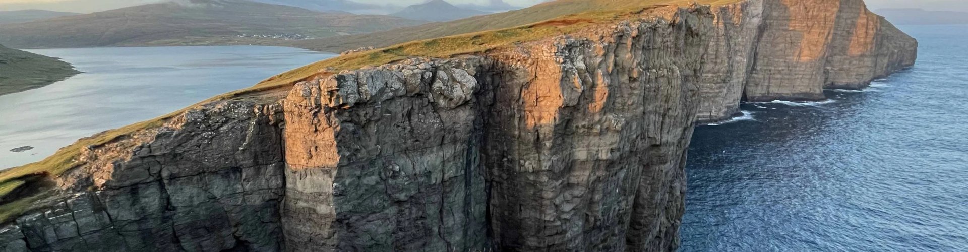 Historic landscape in Faroe Islands