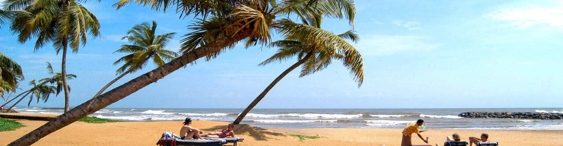 Sunset over Negombo Lagoon