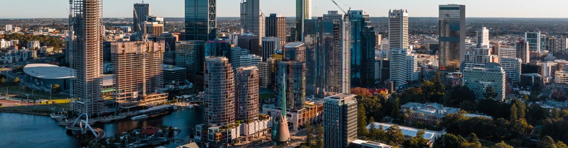 Historic Perth cityscape