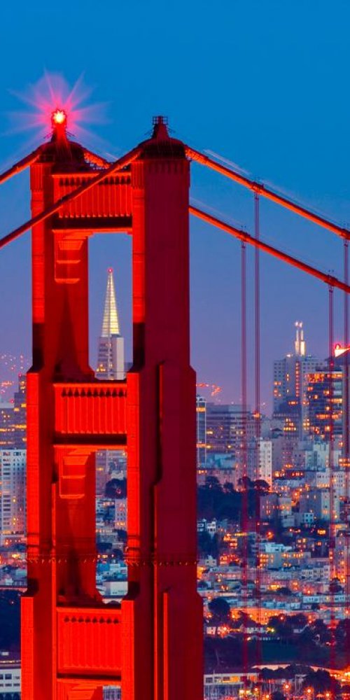 San Francisco public transport and surroundings