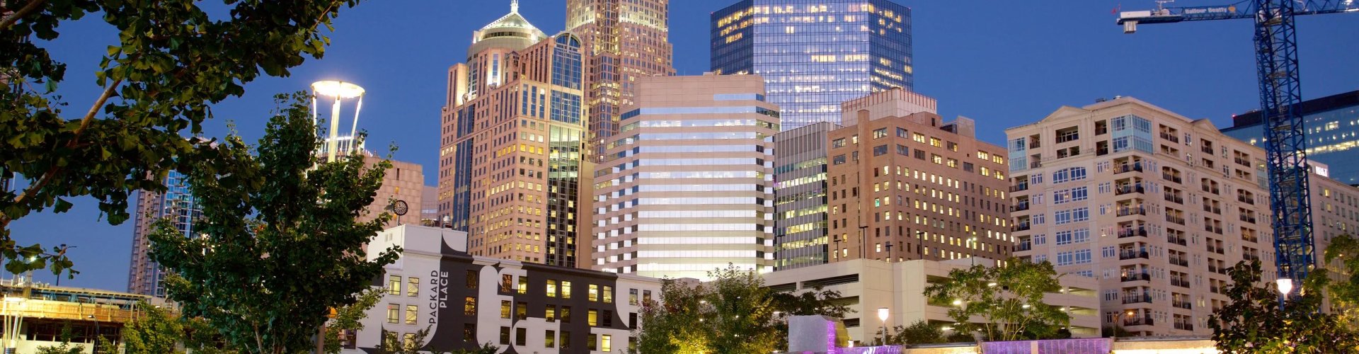 Charlotte cultural landmarks and museum interior