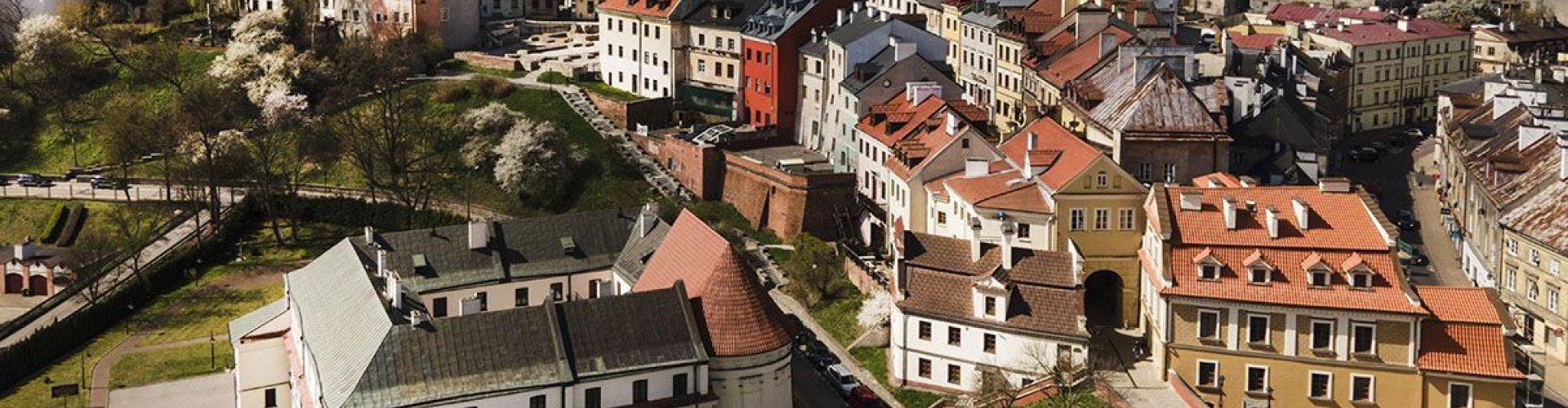 Lublin historic panorama