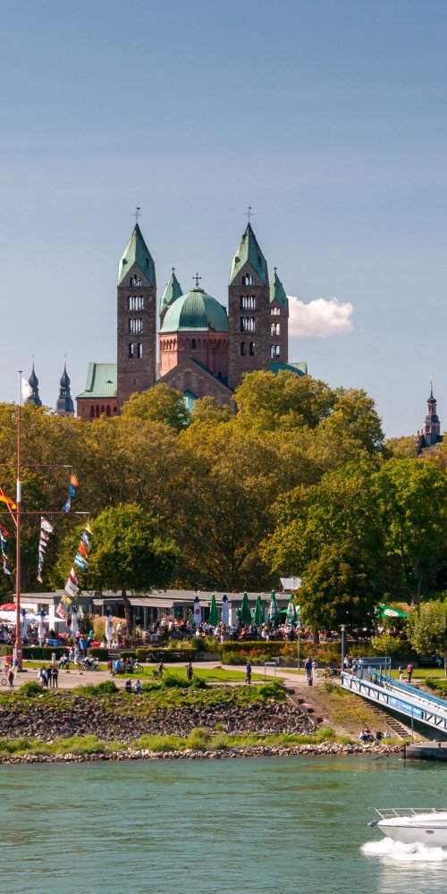 Speyer cityscape portrait