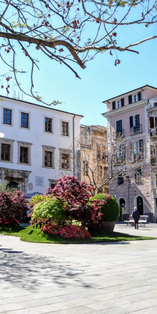 Historic street in Sassari
