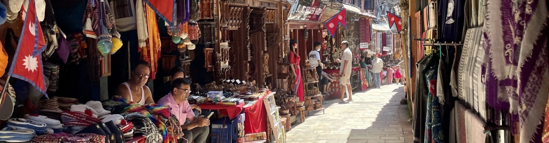 Kathmandu cultural street scene