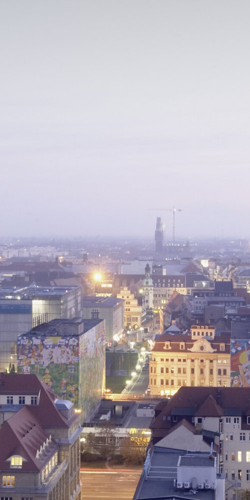 Historic tram in Leipzig