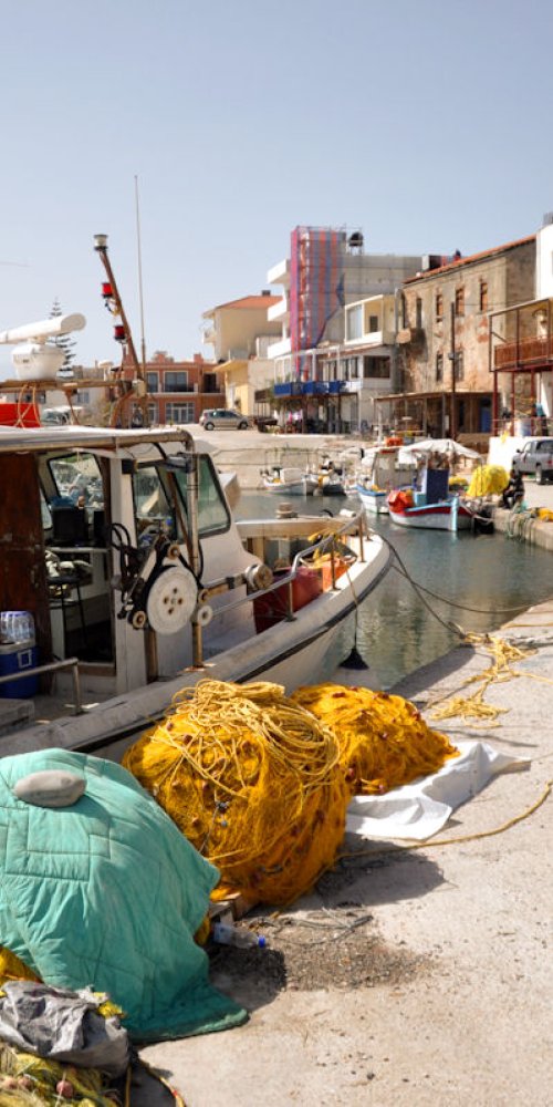 Historic streets of Kolimvari, GR