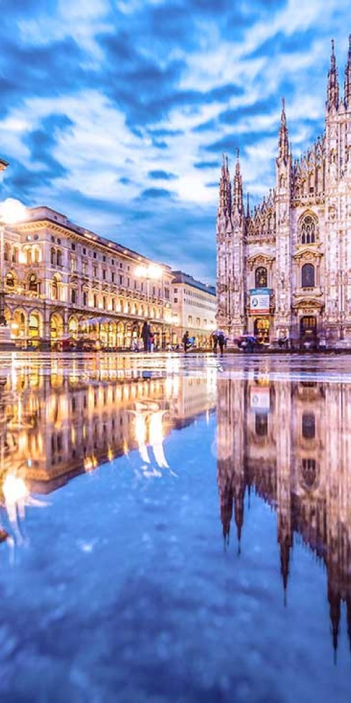 Milan transport scene