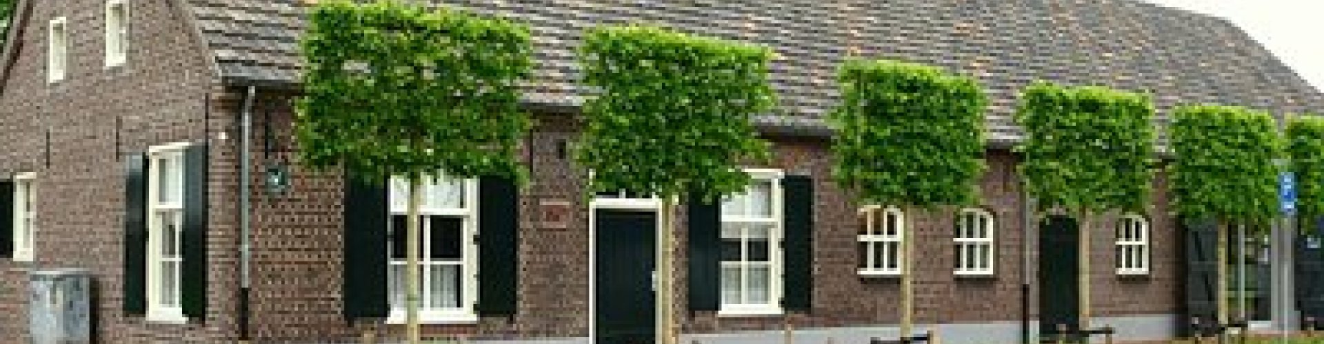 Steensel historic cityscape at dusk