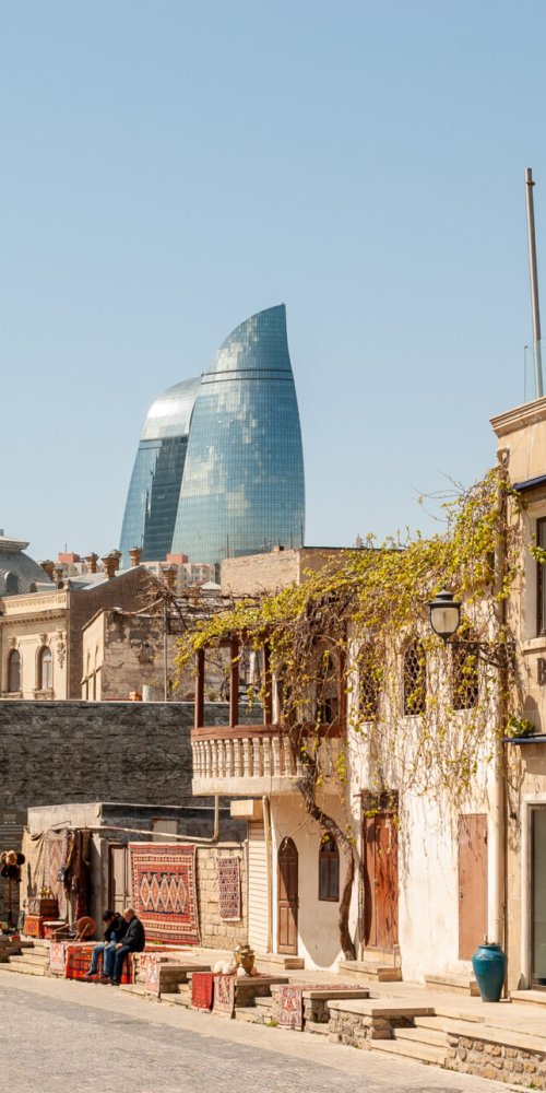 Baku transport and map