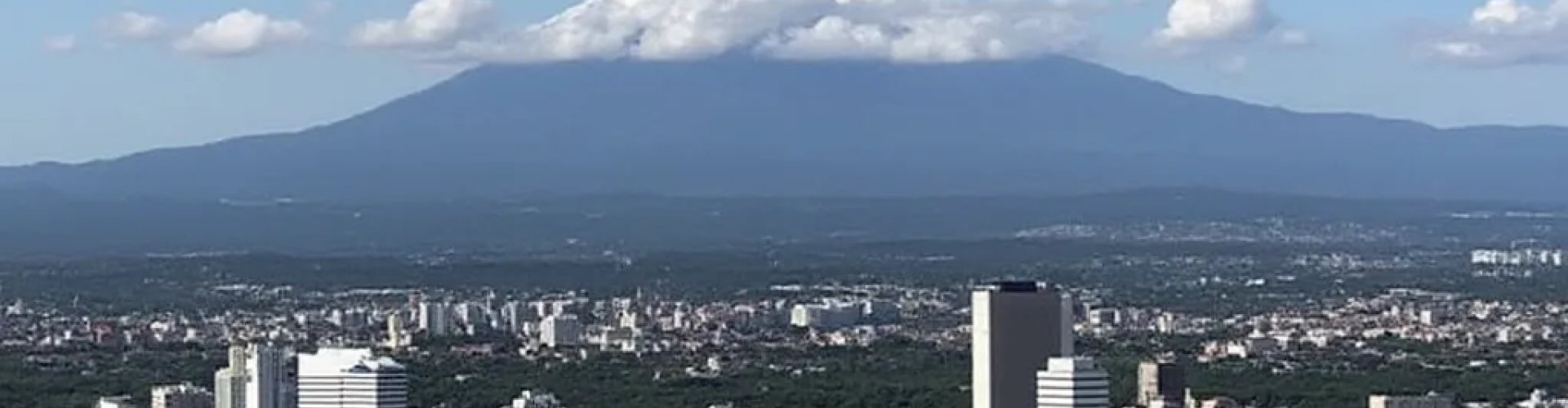 Sunset over Salvador, BR landscape