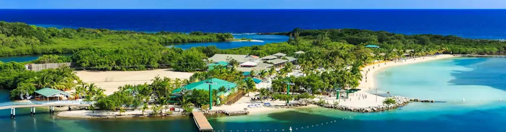 Sunset over Roatán, HN