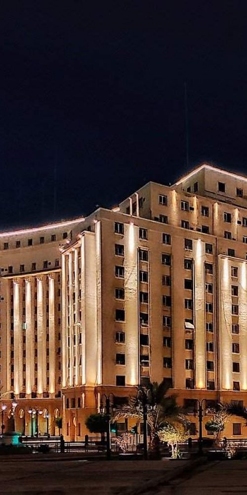 Historic street in Cairo