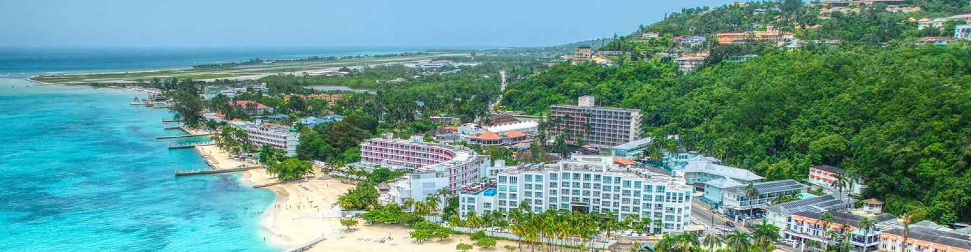 Scenic view of Montego Bay, JM heritage landscape