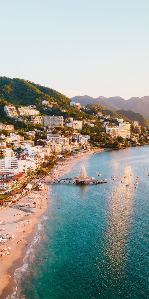 Street view in Puerto Vallarta
