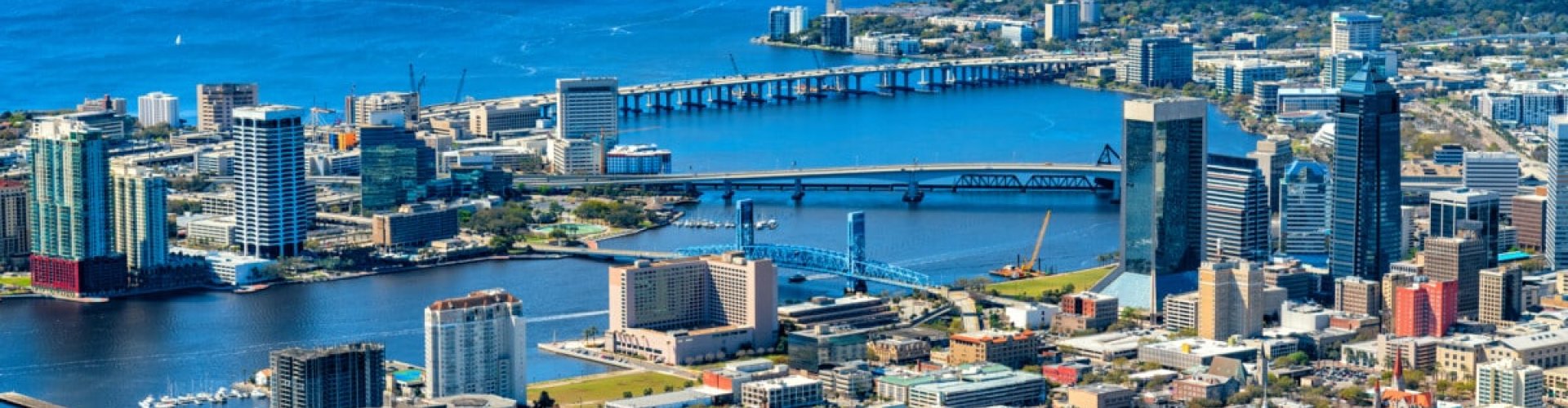 Jacksonville riverfront sunset