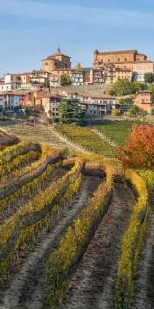 Historic street in Bernezzo